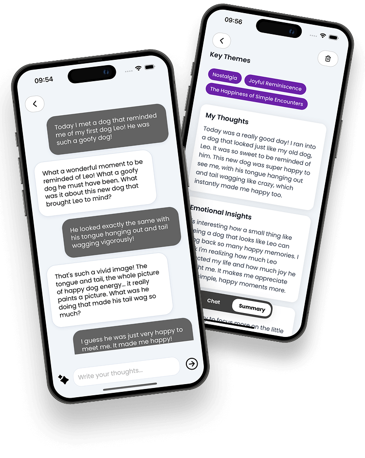 Glimmer App Screenshot